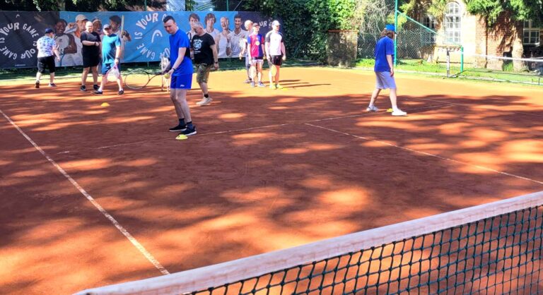 Tenis to systematyczność i determinacja